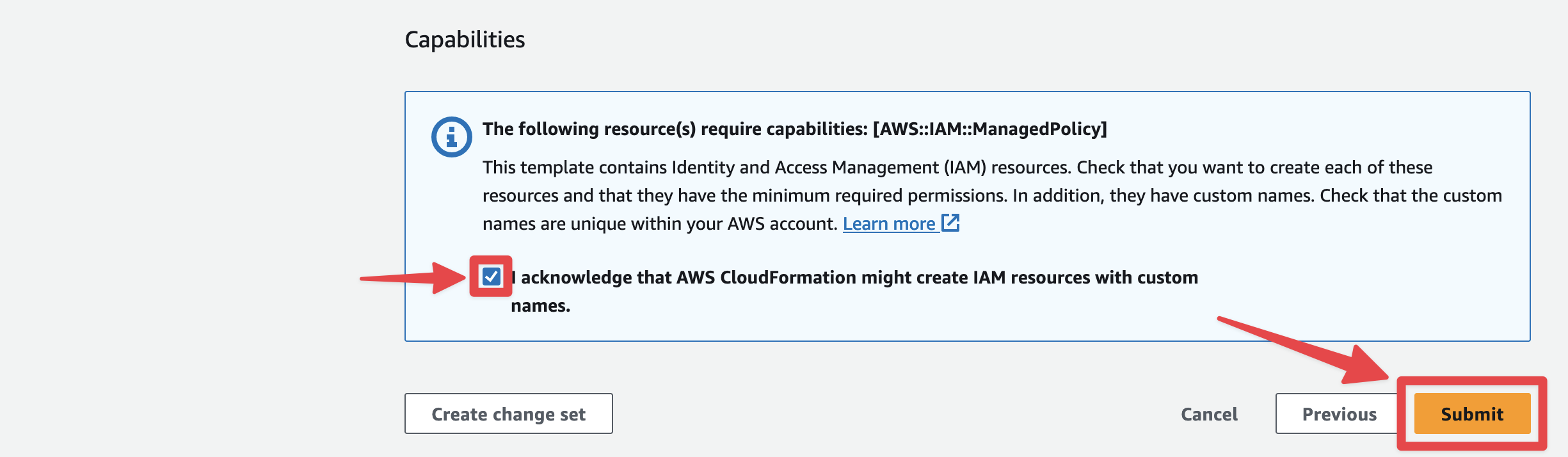 Create installer permissions stack screen step 4 part 2