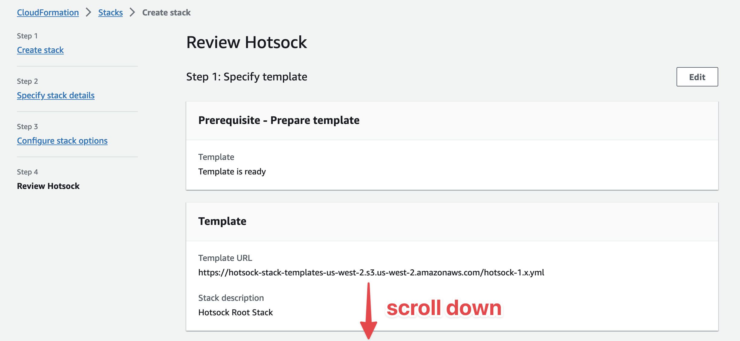 Create main stack screen step 4 part 1