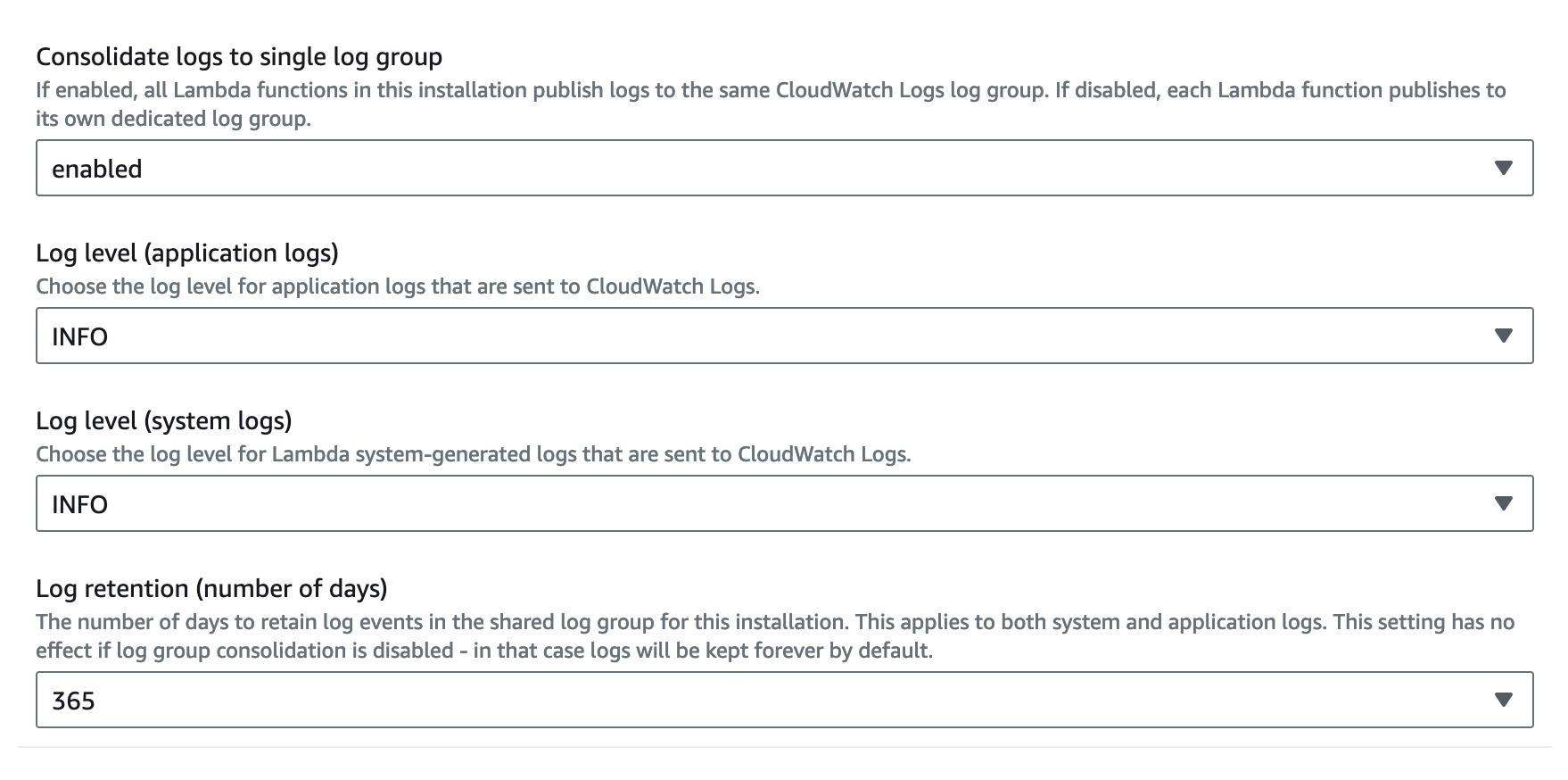 Step 2 - Specify stack details